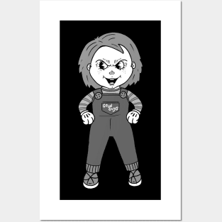 Rubber hose Cartoon Chucky Posters and Art